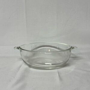Vintage Pyrex 019 20oz Clear Individual Glass Bowl USA Made Mini Casserole Dish